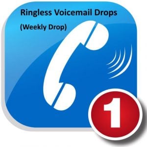 Weekly Ringless Voicemail Drop