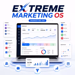Extreme Marketing OS CRM, funnel builder, email automation, pipelines, analytics, and appointment scheduling platform