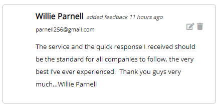 Extremeleadprogram.com review: The service and the quick response I received should be the standard for all companies to follow, the very best I’ve ever experienced.  Thank you guys very much…Willie Parnell