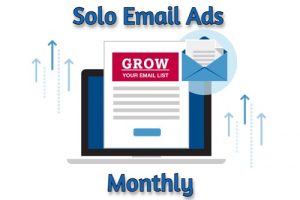 Solo Email Ads: monthly Subscription